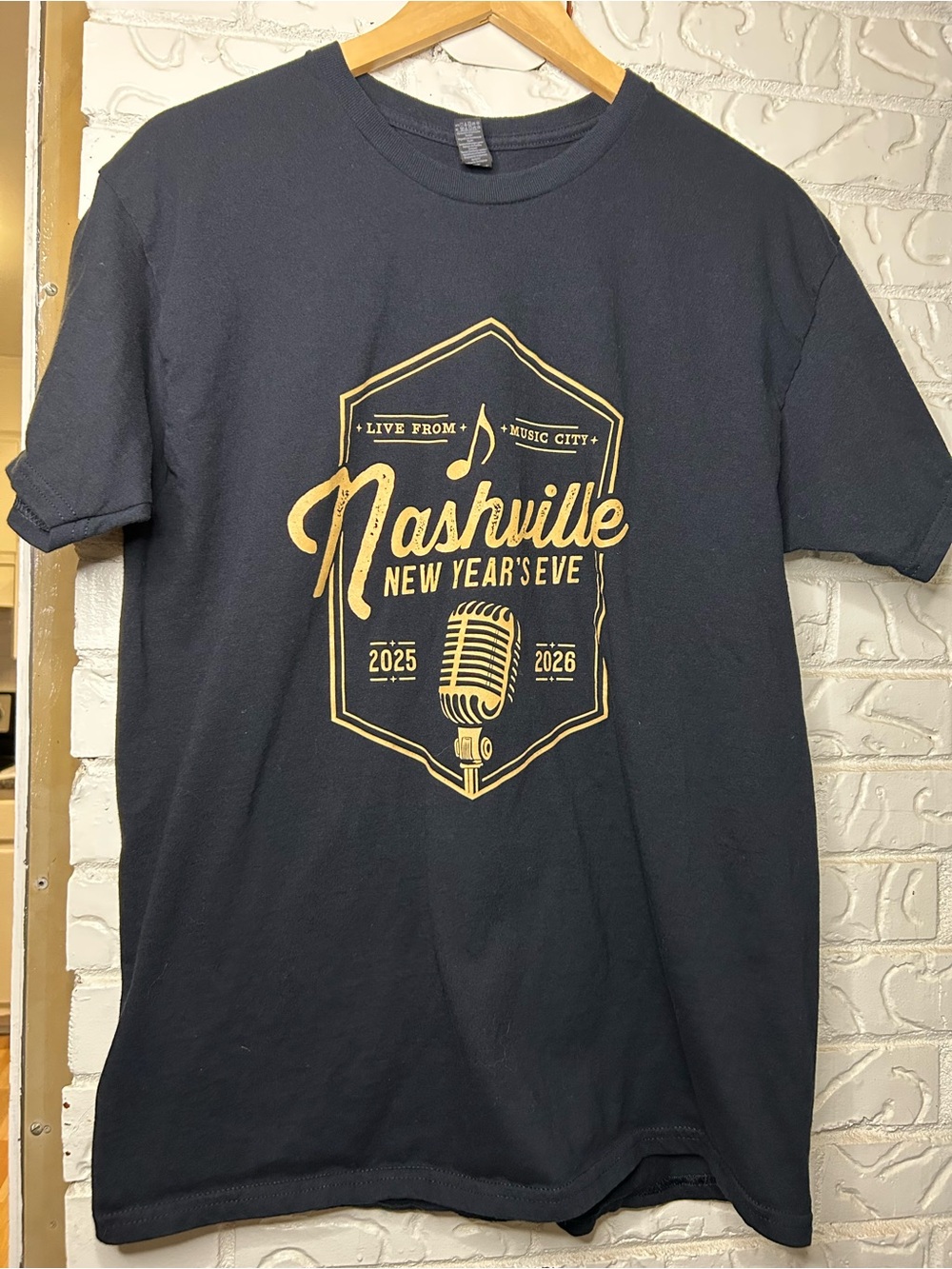 Nashville New Years Eve Big Bash 2025 Shirt - Size Large